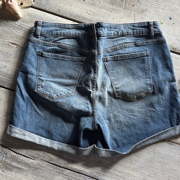 DL1961 Classic Blue Denim Shorts - Picture 2 of 9